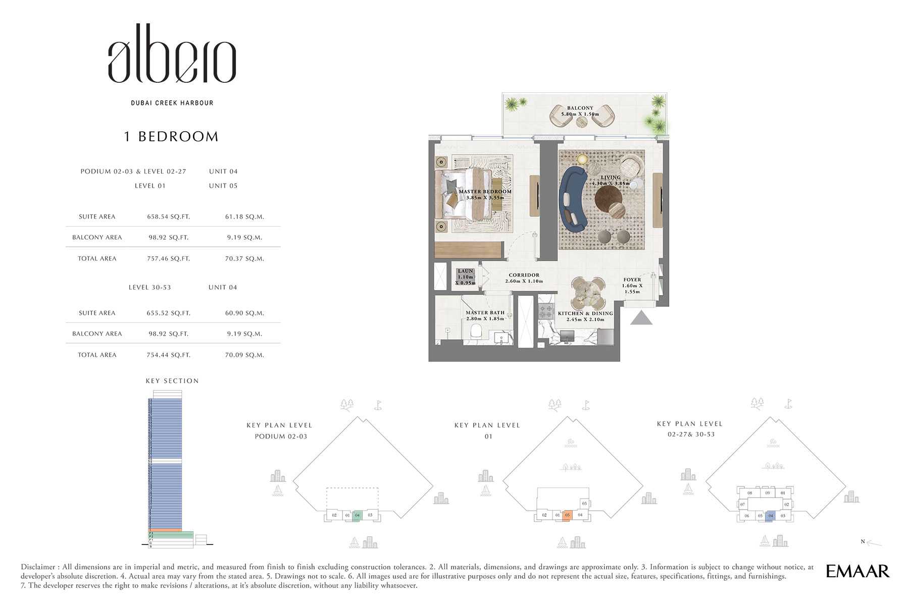UNIT 04 -05 | Podium 2-3, Level 2-27/Level 01